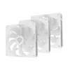 Genesis Oxal 120 ARGB ventoinha de caixa, pack de 3, branco, NGF-2266