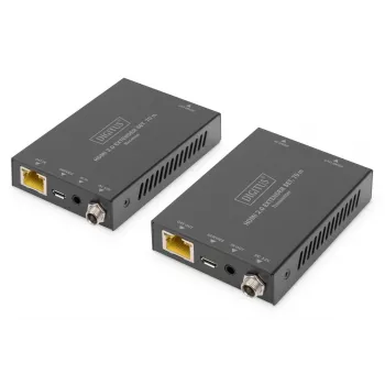 Conjunto extensor DIGITUS HDMI 2.0 70m 4K/60Hz 18 Gbps HDCP 2.2 HDR PoC
