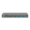 Comutador KVM DIGITUS 4x1 DP DP/HDMI Out USB 4Kx2K 60Hz