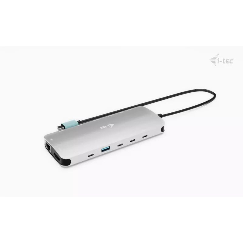 Dock i-tec Metal USB-C Nano 3x Display, 2x HDMI 1x USB-C Vídeo + Power Delivery 140 W