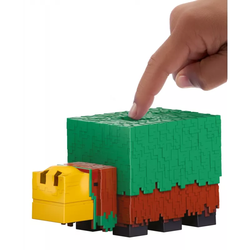 Mattel Minecraft HXM85 Sniffer figura de ação 8 cm com sons do jogo