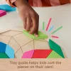 Puzzle mandala de madeira Fisher-Price, geométrico, para crianças pequenas e crianças, 40 peças de madeira
