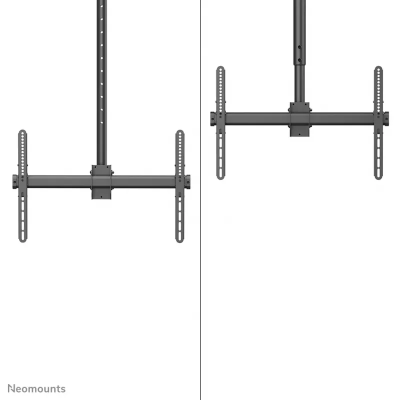 Suporte de teto para monitor/TV Neomounts CL35-440BL16L 37-70 polegadas - H 106-156 cm