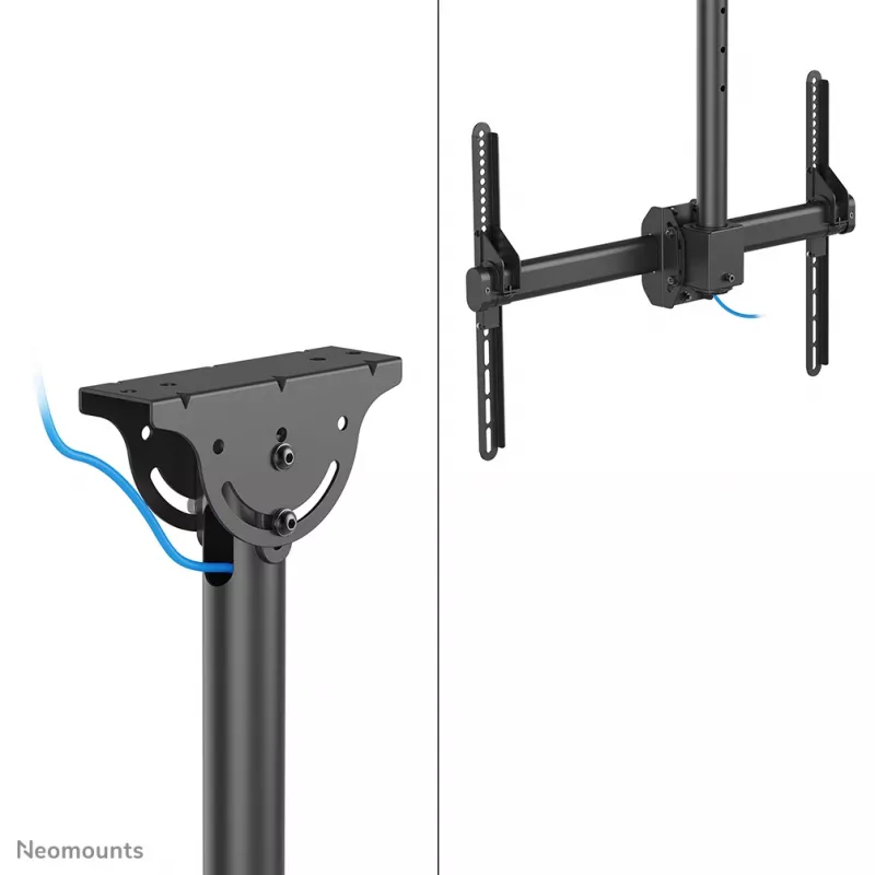 Suporte de teto para monitor/TV Neomounts CL35-440BL16L 37-70 polegadas - H 106-156 cm