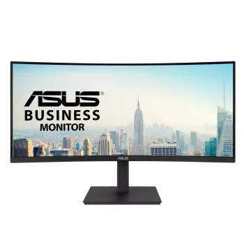 Monitor de computador ASUS VA34VCPSR 86,4 cm (34 polegadas) 3440 x 1440 píxeis Wide Quad HD LCD Preto
