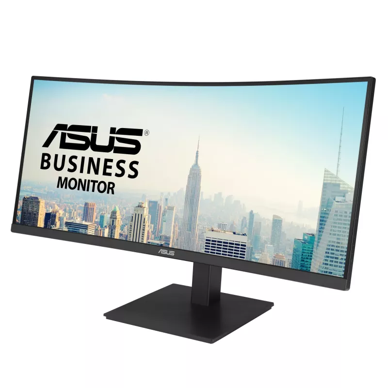 Monitor de computador ASUS VA34VCPSR 86,4 cm (34 polegadas) 3440 x 1440 píxeis Wide Quad HD LCD Preto