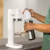 Máquina de gaseificar BRITA Carbonator 1046730 Branco — gaseificador de mesa compacto com 2 garrafas (231×126×443 mm)