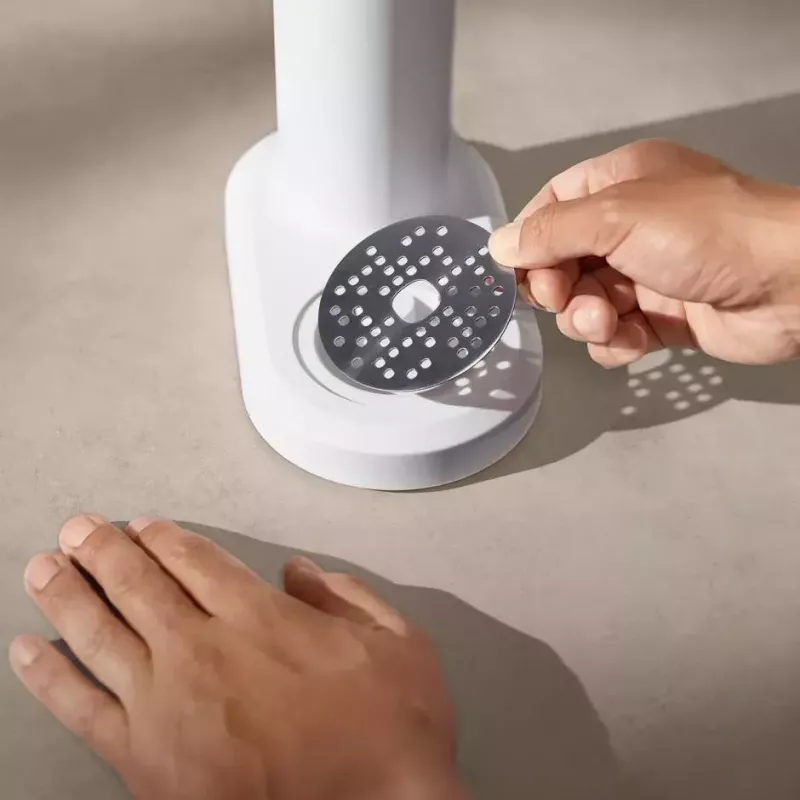 Máquina de gaseificar BRITA Carbonator 1046730 Branco — gaseificador de mesa compacto com 2 garrafas (231×126×443 mm)