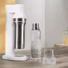 Máquina de gaseificar BRITA Carbonator 1046730 Branco — gaseificador de mesa compacto com 2 garrafas (231×126×443 mm)