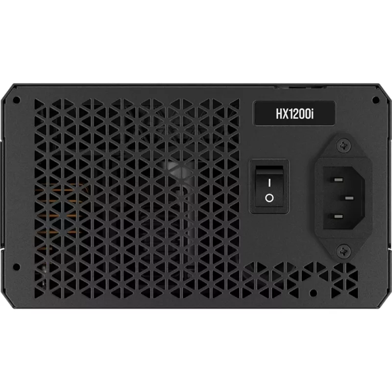 Fonte de alimentação CORSAIR HX1200 1200 W ATX 24-Pin totalmente modular 80 PLUS Platinum preto ventoinha 14 cm