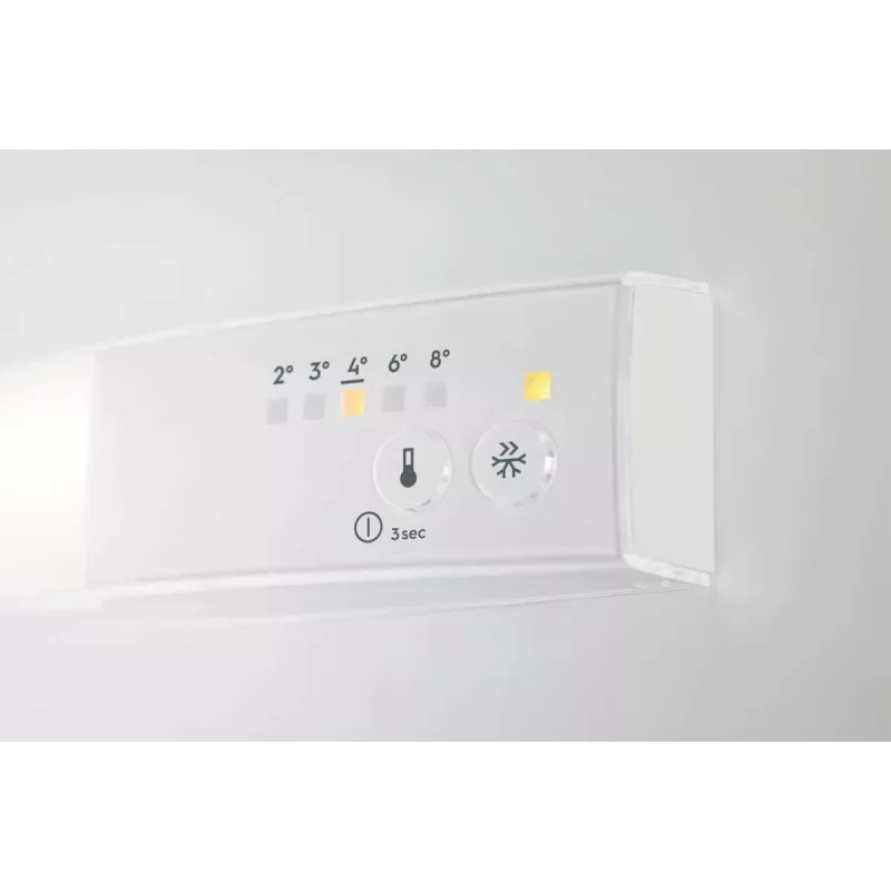 Frigorífico de encastrar Electrolux LNT6NE18S – 257 L, controlo por toque, congelador em baixo, No Frost, Branco