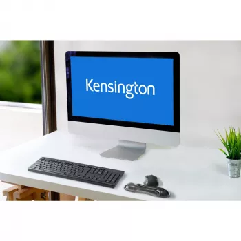 Apoio de pulso para rato/trackball Kensington Slim Duo Gel – cinzento, cinzento, gel, poliuretano termoplástico (TPU), China, MIL-STD-810H Method 504.3 contaminação por líquidos, 192 mm, 72 mm