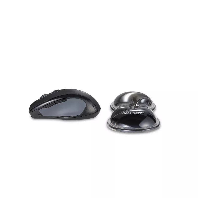 Kensington K62438WW Slim Duo Gel apoio de pulso para rato/trackball, 192 x 72 x 22 mm, cinzento