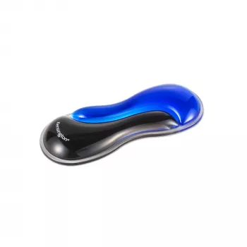 Apoio de pulso para rato/trackball Kensington Slim Duo Gel – azul, azul, gel, poliuretano termoplástico (TPU), China, MIL-STD-810H Method 504.3 contaminação por líquidos, 192 mm, 72 mm