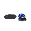 Kensington K62439WW Slim Duo Gel apoio de pulso para rato/trackball, 192 x 72 x 22 mm, azul