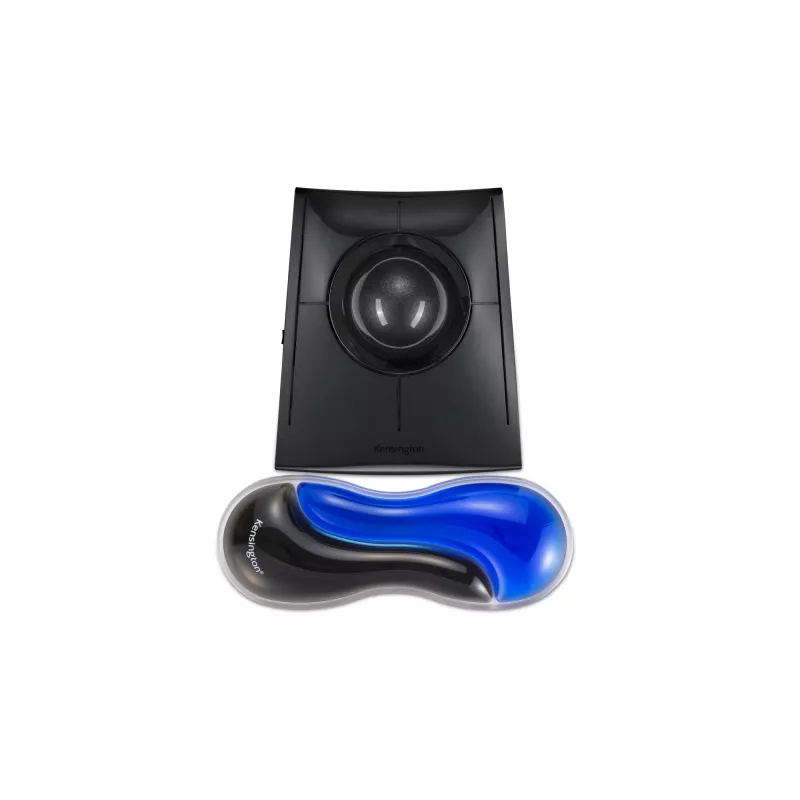 Kensington K62439WW Slim Duo Gel apoio de pulso para rato/trackball, 192 x 72 x 22 mm, azul