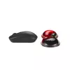 Kensington K62440WW Slim Duo Gel apoio de pulso para rato/trackball, 192 x 72 x 22 mm, vermelho