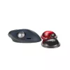 Kensington K62440WW Slim Duo Gel apoio de pulso para rato/trackball, 192 x 72 x 22 mm, vermelho