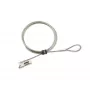 Cadeado de combinação para portátil Kensington Slim NanoSaver 2.0 EQ, 1,8 m, Kensington, fechadura de combinação, aço inoxidável, aço zincado, prateado