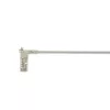 Cadeado de combinação para portátil Kensington Slim NanoSaver 2.0 EQ, 1,8 m, Kensington, fechadura de combinação, aço inoxidável, aço zincado, prateado