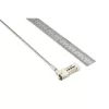 Cadeado de combinação para portátil Kensington Slim NanoSaver 2.0 EQ, 1,8 m, Kensington, fechadura de combinação, aço inoxidável, aço zincado, prateado