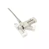 Cadeado de combinação para portátil Kensington Slim NanoSaver 2.0 EQ, 1,8 m, Kensington, fechadura de combinação, aço inoxidável, aço zincado, prateado