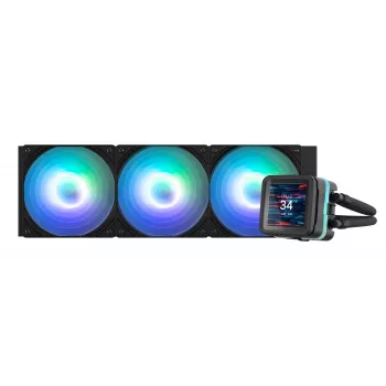 Sistema de refrigeração para computador Zalman ALPHA2 DS A36 preto processador all-in-one refrigeração líquida 12 cm 1 unid.