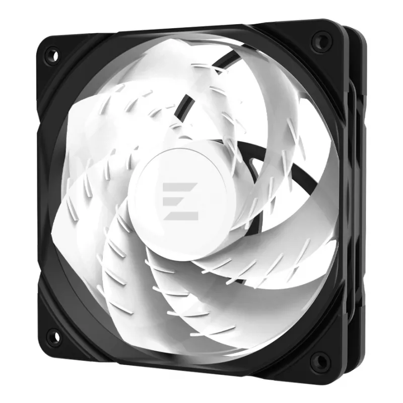 Ventoinha ZALMAN ZM-AF 120R ARGB PRETO 120mm com iluminação ARGB