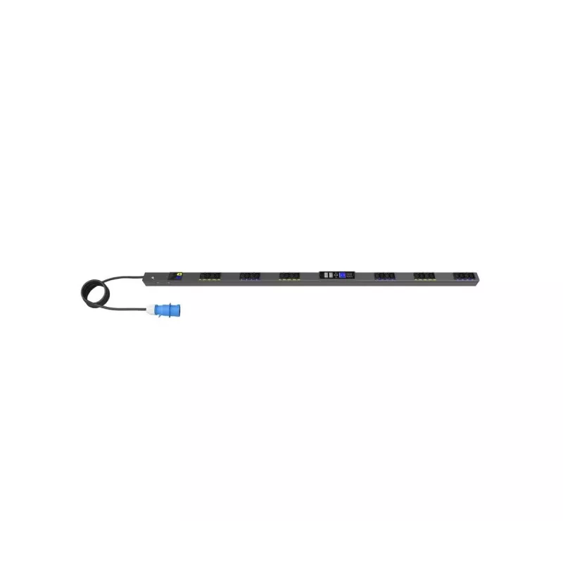 EATON CORPORATION Switched G4 Rack PDU, 0U, 39U, entrada IEC-60309, cabo de 3 m, 1ph, 7,4 kW, 32 A, 200–240 V, 24 tomadas (12) C13, (12) C39