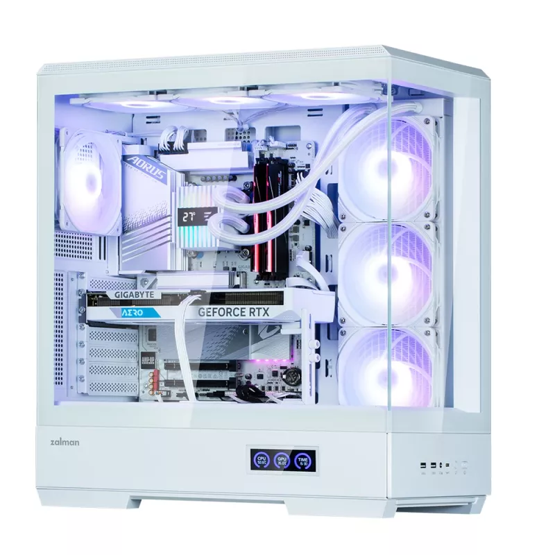 Caixa de PC Zalman P50 DS branco Midi Tower