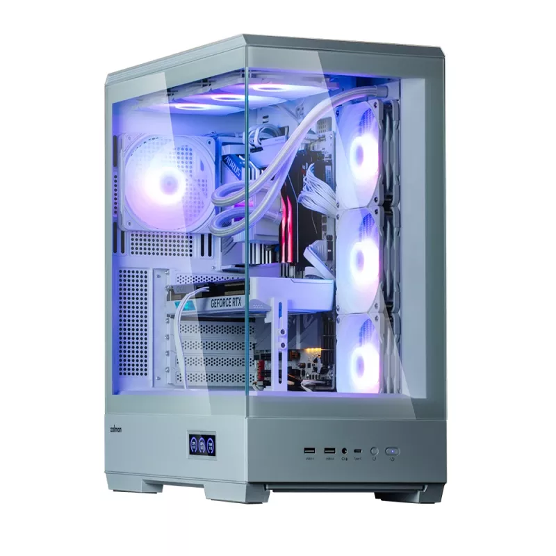 Caixa de PC Zalman P50 DS branco Midi Tower