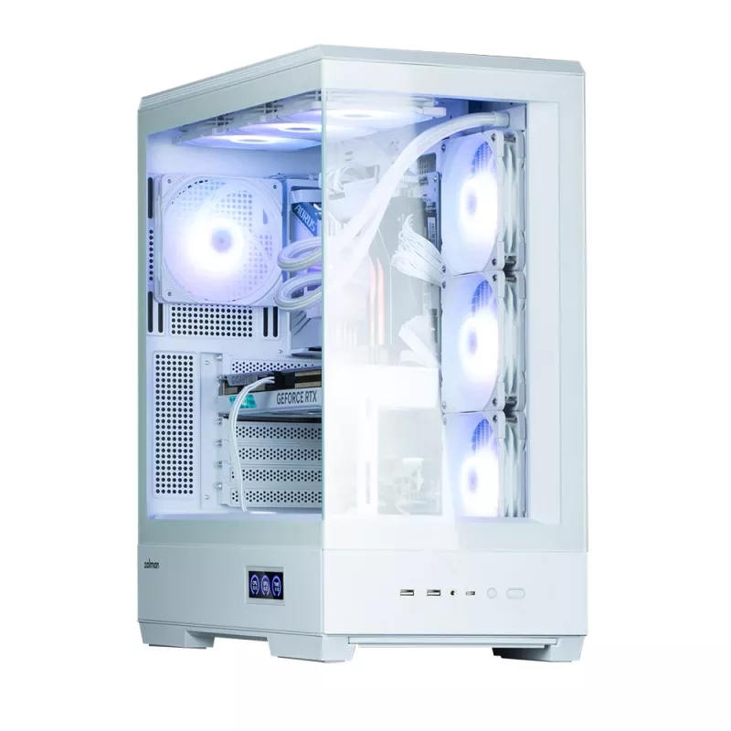 Caixa de PC Zalman P50 DS branco Midi Tower