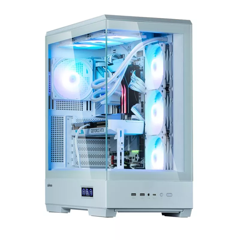 Caixa de PC Zalman P50 DS branco Midi Tower
