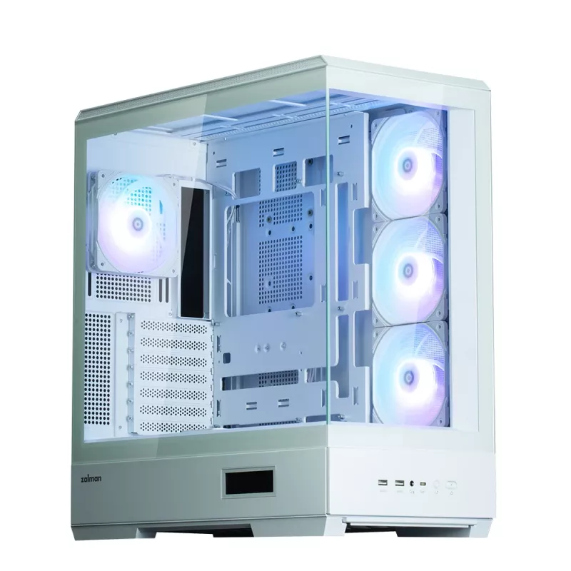 Caixa de PC Zalman P50 DS branco Midi Tower