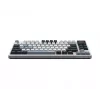 Teclado gaming mecânico tenkeyless MSI FORGE GK600 TKL Wireless USB + Bluetooth QWERTY UK English RGB azul/branco