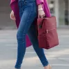 Mochila para portátil HAMA 227060 para portáteis de 16,2 polegadas, vermelha, compartimento acolchoado para portátil