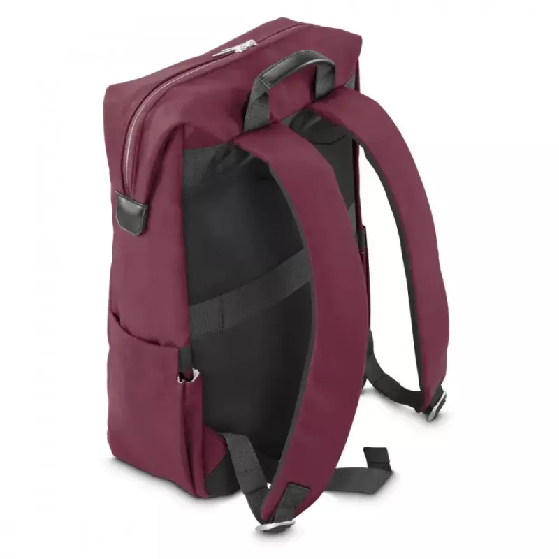 Mochila para portátil HAMA 227060 para portáteis de 16,2 polegadas, vermelha, compartimento acolchoado para portátil