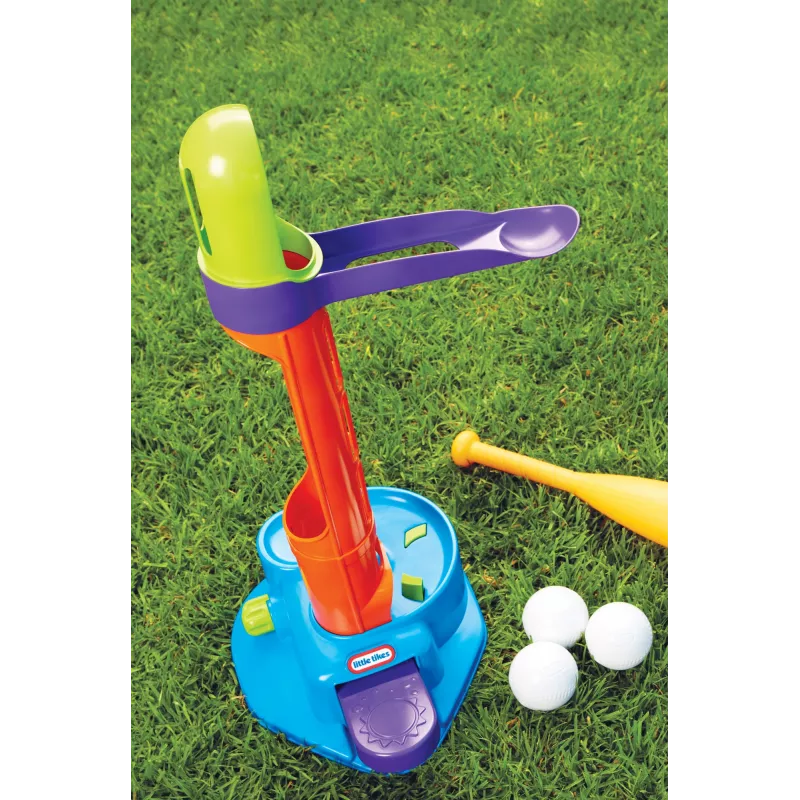 Conjunto de T-Ball Little Tikes Triple Play Splash