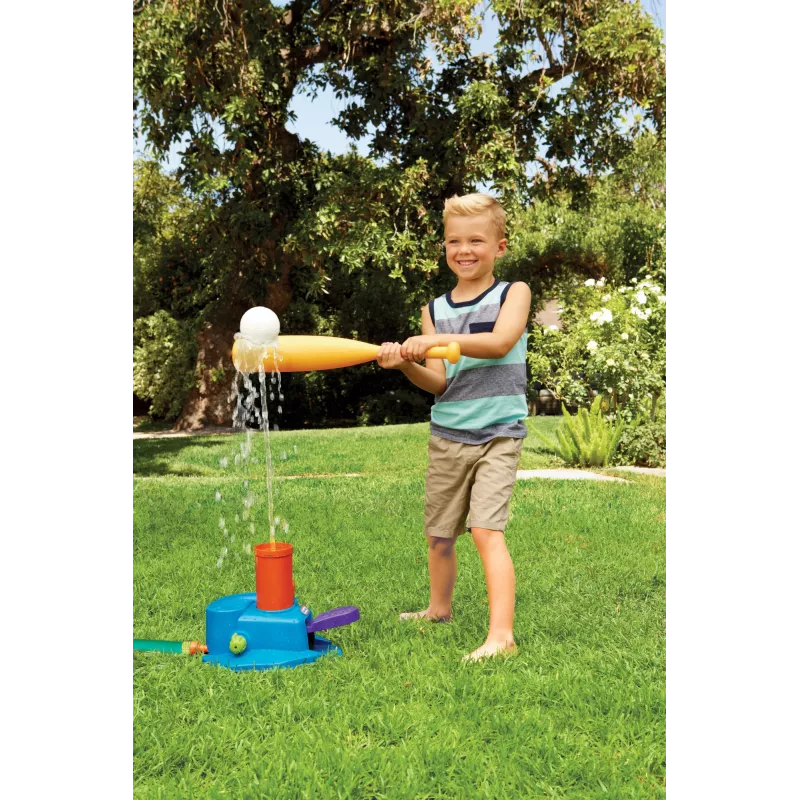 Conjunto de T-Ball Little Tikes Triple Play Splash