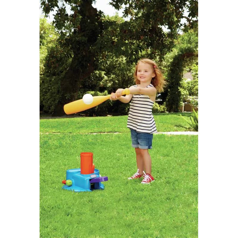 Conjunto de T-Ball Little Tikes Triple Play Splash