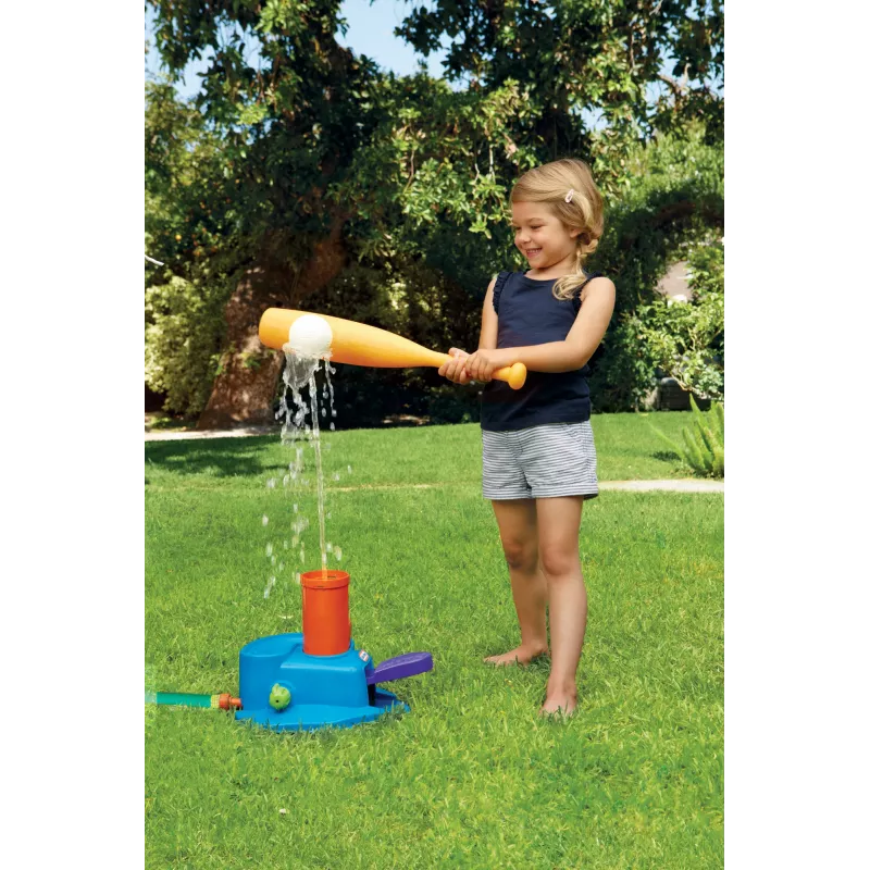 Conjunto de T-Ball Little Tikes Triple Play Splash