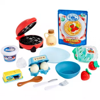 Conjunto de waffles Little Tikes Creative Chefs, conjunto de waffles, 3 ano(s)