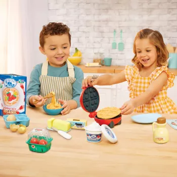 Conjunto de waffles Little Tikes Creative Chefs, conjunto de waffles, 3 ano(s)