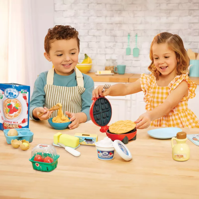 Conjunto de waffles Little Tikes Creative Chefs, conjunto de waffles, 3 ano(s)