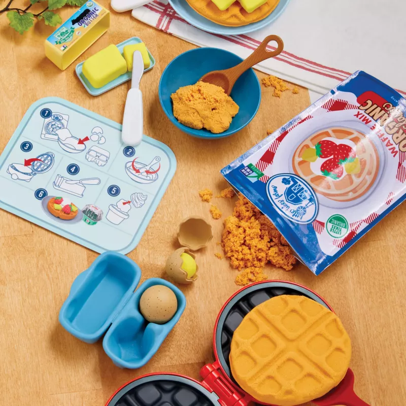 Conjunto de waffles Little Tikes Creative Chefs, conjunto de waffles, 3 ano(s)