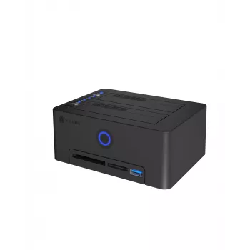 ICY BOX IB-1233CL-CR USB 3.2 Gen 1 (3.1 Gen 1) Type-A preto