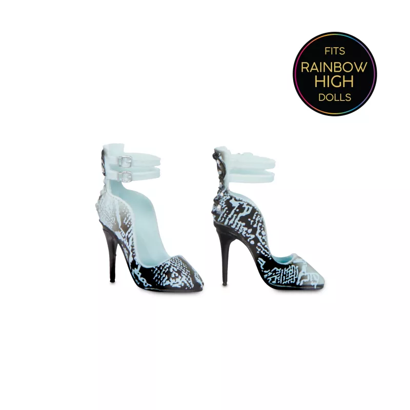 Rainbow High Accessories Studio Series 1, sortido S em PDQ sapatos para bonecas