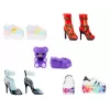 Rainbow High Accessories Studio Series 1, sortido S em PDQ sapatos para bonecas