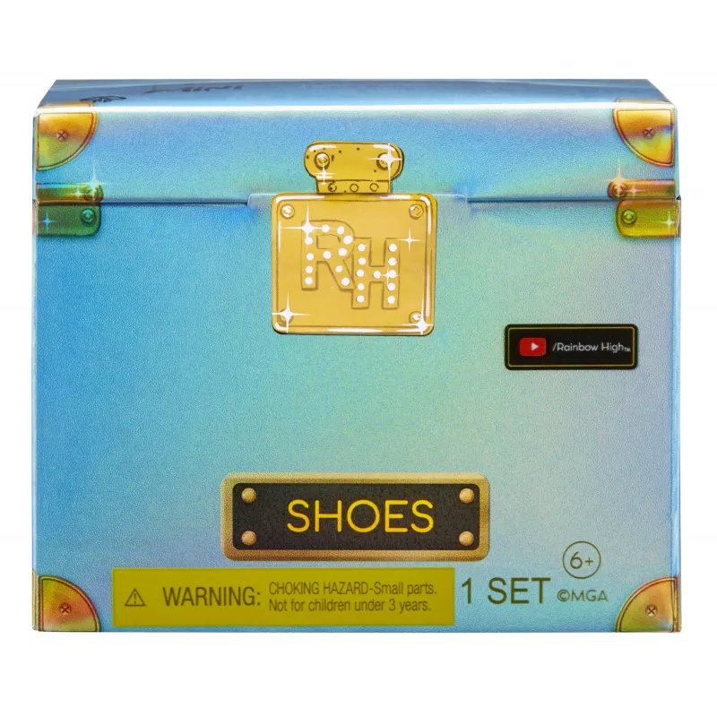 Rainbow High Accessories Studio Series 1, sortido S em PDQ sapatos para bonecas