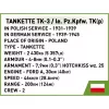 Blocos de construção Cobi Tankette TK-3 conjunto de construção – 323 peças